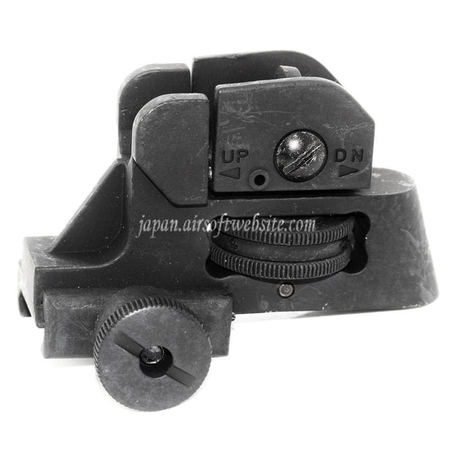 CYMA LMT L8Aスタイル タクティカルCQBリアサイト M4 M16シリーズ AEGライフル エアソフトガン対応