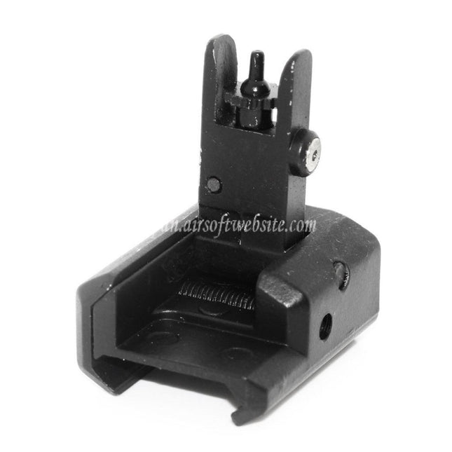 Airsoft Website MP7タクティカル フリップアップフロントサイト 標準20mm RIS RASレールに対応