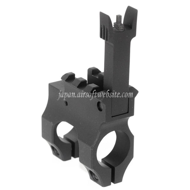 Airsoft Website Vltorスタイル メタルフリップアップフロントサイト 20mmレール付き M4 M16 AEGライフル対応