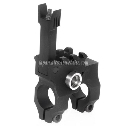 Airsoft Website Vltorスタイル メタルフリップアップフロントサイト 20mmレール タイプB M4、M16電動ガンライフルに対応