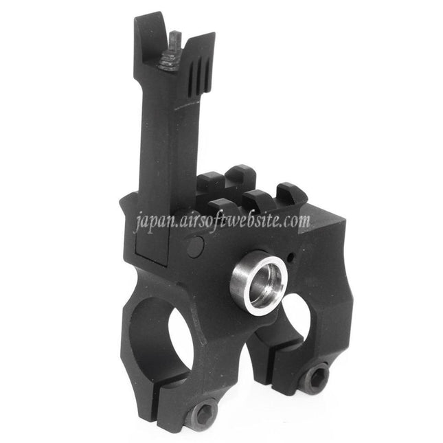 Airsoft Website Vltorスタイル メタルフリップアップフロントサイト 20mmレール タイプB M4、M16電動ガンライフルに対応