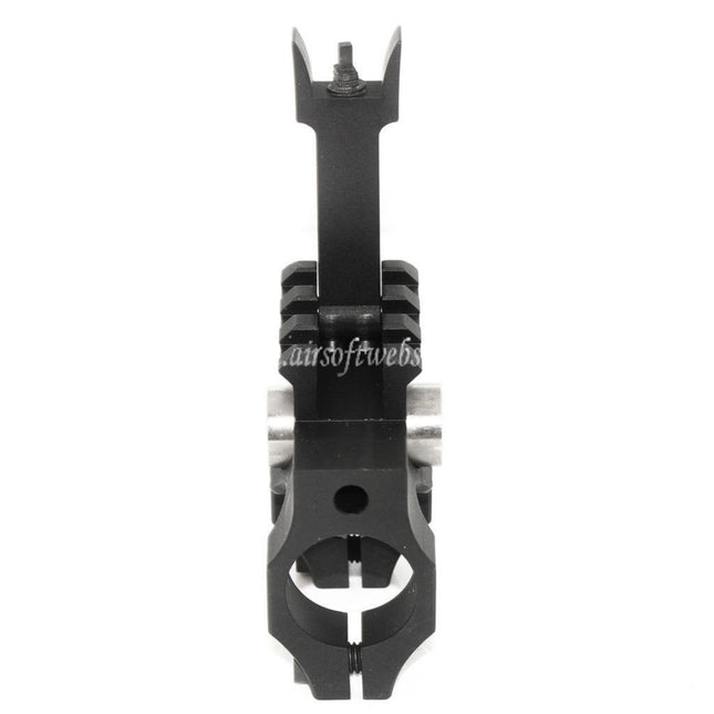 Airsoft Website Vltorスタイル メタルフリップアップフロントサイト 20mmレール タイプB M4、M16電動ガンライフルに対応