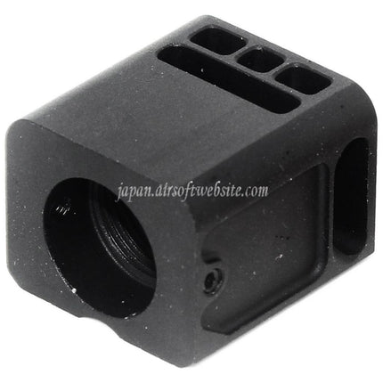 5KU マイクロコンプコンペンセイター V3 -14mm 逆ネジ 東京マルイ G17 G18C GBBピストル対応