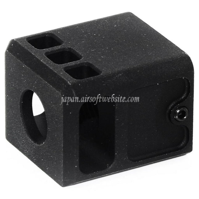 5KU スタビーコンプコンペンセイター -14mm 逆ネジ 東京マルイ G17 G18C GBBピストル対応