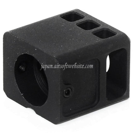 5KU スタビーコンプコンペンセイター -14mm 逆ネジ 東京マルイ G17 G18C GBBピストル対応