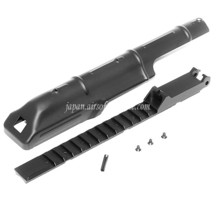 CYMA アッパーレシーバーカバー 20mmタクティカルレールリアサイト付き D-Boys JG Jing Gong GOLDEN EAGLE CYMA 東京マルイ AKS74Uシリーズ AEGライフル エアソフトガン対応 ブラック