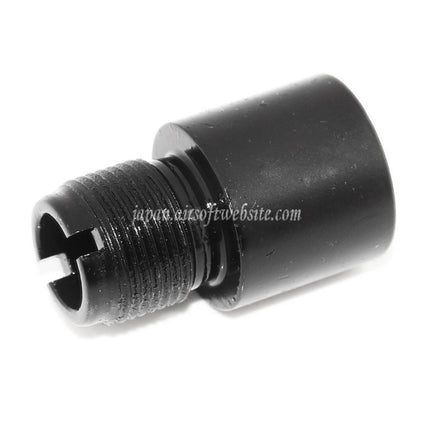 Airsoft Website バレルサイレンサーアダプター インナー -14mm 反時計回りからアウター +14mm 時計回りネジ