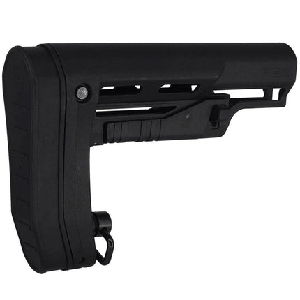 APS RS-2 伸縮式ライフルストック M4 M16シリーズAEGライフルエアソフトガンに適合 ブラック
