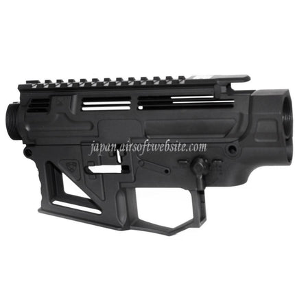 APS CNCミルド PEWインスクリプション 上部下部レシーバーV2バージョン2ギアボックス M4 M16シリーズ AEGライフル対応 エアソフト