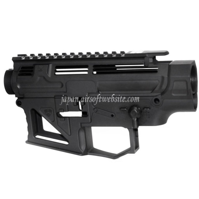 APS CNCミルド PEWインスクリプション 上部下部レシーバーV2バージョン2ギアボックス M4 M16シリーズ AEGライフル対応 エアソフト