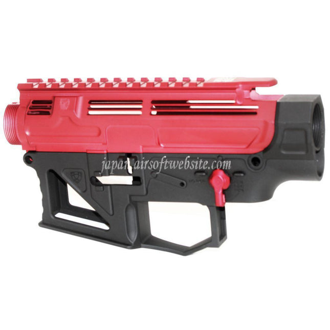 APS CNCミルド PEWインスクリプション 上部下部レシーバーV2バージョン2ギアボックス M4 M16シリーズ AEGライフル対応 エアソフト