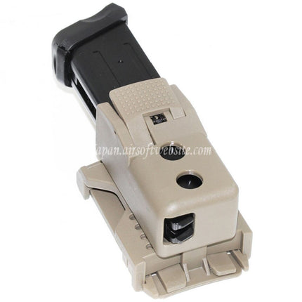 APS Quantum Mechanics ロック可能シングルマガジンポーチ G17/G18C/G19/G22/G23/G24/G34/G35 GシリーズGBBマガジン対応