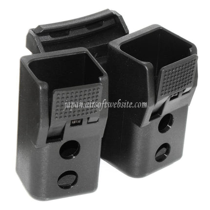 APS Quantum Mechanics ロック可能ダブルマガジンポーチ G17 / G18C / G19 / G22 / G23 / G24 / G34 / G35 Gシリーズ GBBマガジン