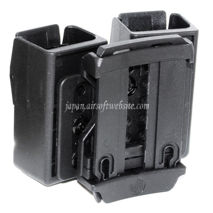 APS Quantum Mechanics ロック可能ダブルマガジンポーチ G17 / G18C / G19 / G22 / G23 / G24 / G34 / G35 Gシリーズ GBBマガジン