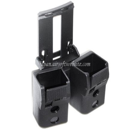 APS Quantum Mechanics ロック可能ダブルマガジンポーチ G17 / G18C / G19 / G22 / G23 / G24 / G34 / G35 Gシリーズ GBBマガジン