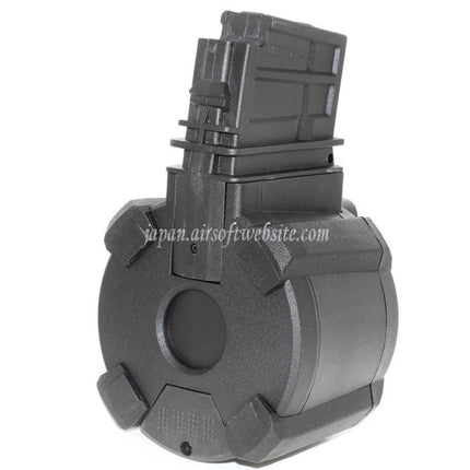 BATTLEAXE 1400発 電動ドラムマガジン G36シリーズ電動ガン対応
