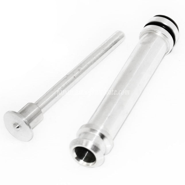 DOUBLE BELL メタルピストンスプリングガイドセット BAR-10 VSR-10 スナイパーライフルに適合 エアソフト シルバー