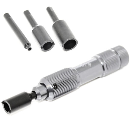 Airsoft Website 3 in 1 マグネティックスチールバルブキーセット（東京マルイ、Western Arms、KSC、Maruzen、GBBピストルマガジン対応）