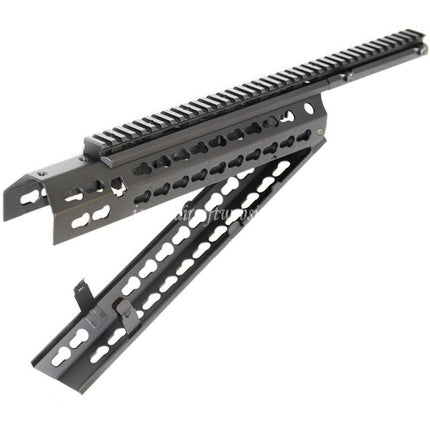 CYMA Keymod モジュラーハンドガードレールシステム CYMA CM079 東京マルイ M4シリーズ電動ガン対応ライフル エアソフト ブラック