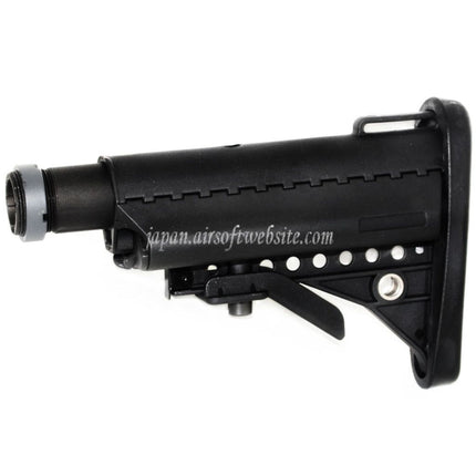 E&C MOD クレーンVTストック 5ポジションチューブ付き M4/M16シリーズ電動ガン対応 エアソフトガン
