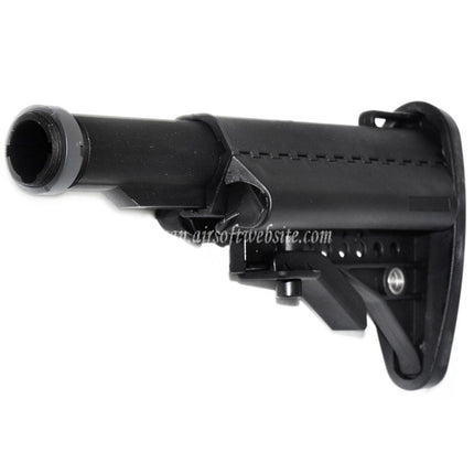 E&C MOD クレーンVTストック 5ポジションチューブ付き M4/M16シリーズ電動ガン対応 エアソフトガン