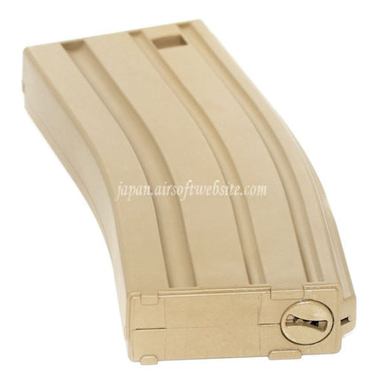 Airsoft Website 140発 経済のプラスチック製ミッドキャップマガジン（M4/M16シリーズ電動ガン用）