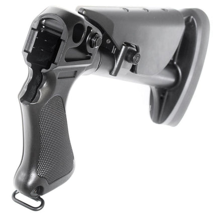 CYMA 伸縮式ストック プラスチックグリップ付き CYMA M870シリーズ ショットガン エアソフトガン対応 ブラック