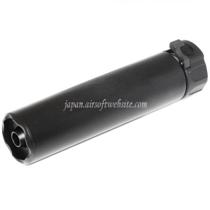 5KU 158mm SOCOM556 RC2 サプレッサー サイレンサー（フラッシュハイダー付き）-14mm CCW 反時計回りネジ式バレルライフル用