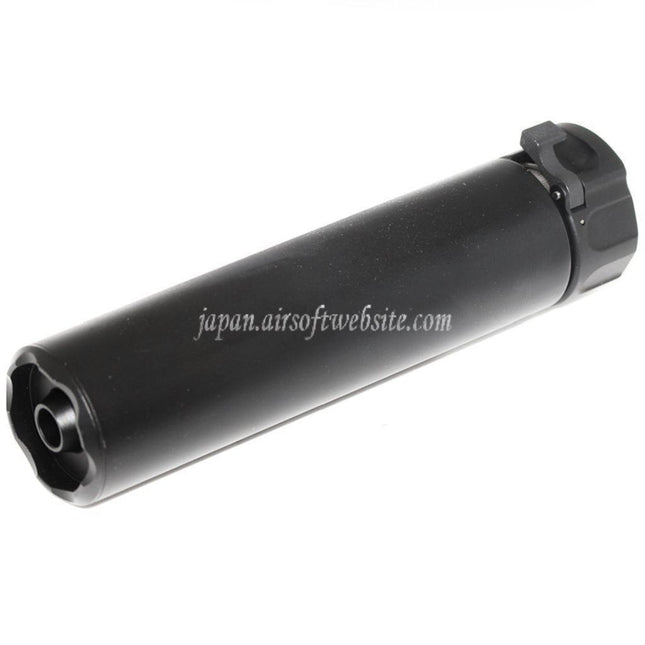 5KU 158mm SOCOM556 RC2 サプレッサー サイレンサー（フラッシュハイダー付き）-14mm CCW 反時計回りネジ式バレルライフル用