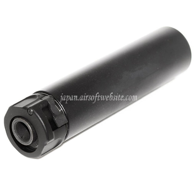5KU 158mm SOCOM556 RC2 サプレッサー サイレンサー（フラッシュハイダー付き）-14mm CCW 反時計回りネジ式バレルライフル用