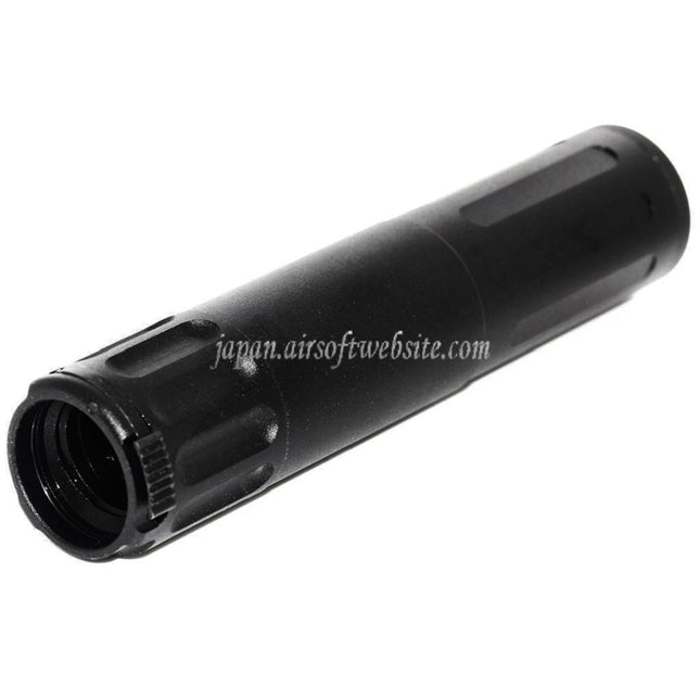 Airsoft Website 170mm アルミニウム SR5 スタイル クイックリリース QD サプレッサー サイレンサー バレル延長チューブ AAC フラッシュハイダーライフル用 ブラック