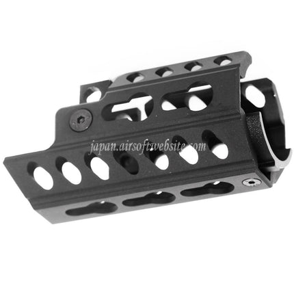 Airsoft Website 82mm Keymodハンドガードレールシステム WE MP5K AEG GBB SMGライフルに適合 ブラック