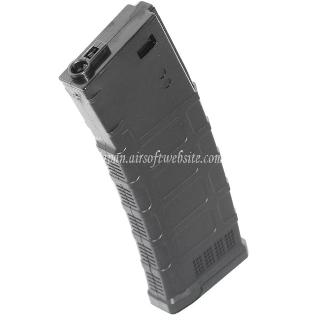 CYMA 220発PMAGポリマーミッドキャップマガジン M4 M16シリーズAEGライフル対応 エアソフトガン ブラック