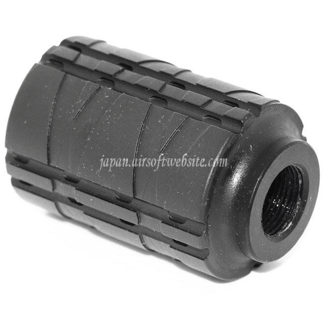APS タイプA サウンドブラスターアンプ マズルフラッシュハイダー -14mm CCW 反時計回りネジ式バレルライフルに適合 ブラック