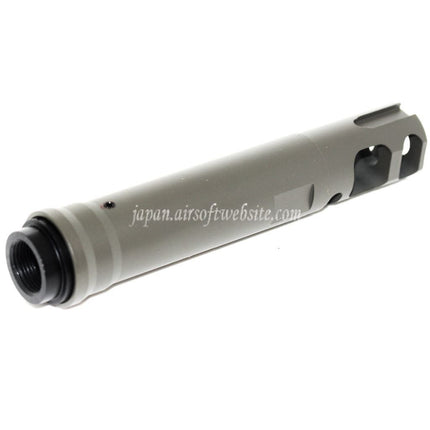 Airsoft Website 122mm M40A5タイプマズルブレーキフラッシュハイダー -14mm逆ネジバレルライフルエアソフトに適合
