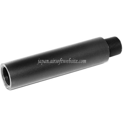 Airsoft Website 3/3.5  5/5.5  7/7.5インチアルミショートタイプアウターバレルエクステンションチューブ -14mm CCW 反時計回りネジ AEG GBBライフル用