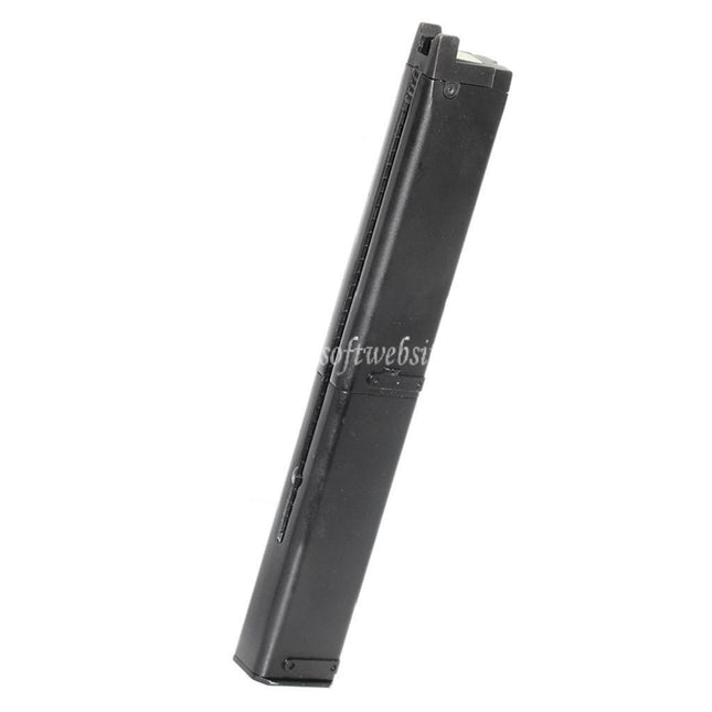 WELL 48発ガスマガジン ロングタイプ G12 M11A1シリーズ GBB SMGライフルエアソフトガン用  ブラック
