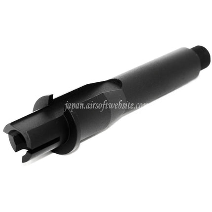 Airsoft Website 5インチ/5.5インチ 126mm/139mm アルミ製ショートアウターバレル 連結チューブ -14mm CCW 反時計回りネジ AEG ブラック
