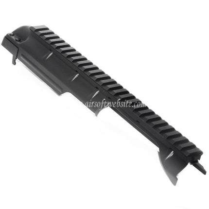 Airsoft Website 20mmタクティカルレール付きアッパーレシーバーカバー CYMA 東京マルイ AK Dragunov SVD電動ガン用 ブラック