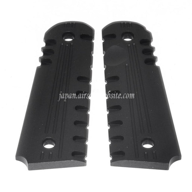 Airsoft Website CNCアルミグリップカバー 東京マルイ M1911 M.E.U. アーミーR27 R28 R29ピストル用