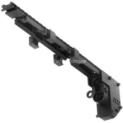 Airsoft Website 328mm ソードフィッシュコンバージョンストライクキット トップレールPDW MP5Kシリーズ AEGライフル ブラック