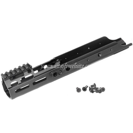 PTS キネティック MREX M-LOK ハンドガードレールシステム VFC、WE、サイバーガン、東京マルイ リコイルショック SCARライフル エアソフトガン対応