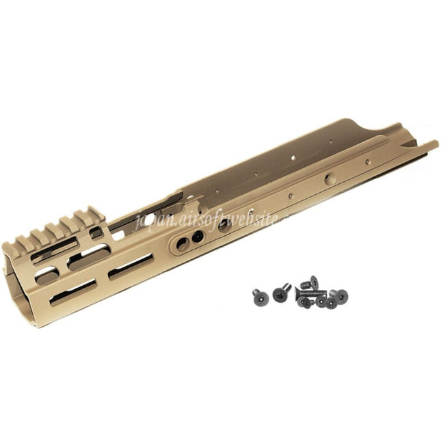 PTS キネティック MREX M-LOK ハンドガードレールシステム VFC、WE、サイバーガン、東京マルイ リコイルショック SCARライフル エアソフトガン対応