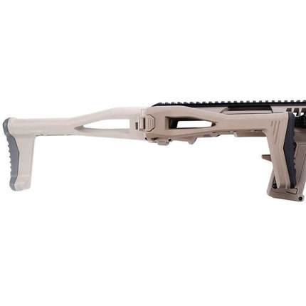 CAA Roni ピストルカービンコンバージョンキット KSC、VFC、Umarex、東京マルイ G17、G18C、G19、G23Fシリーズ GBBピストル対応 エアソフトガン