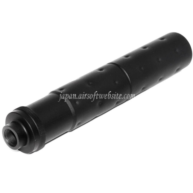 CYMA 195mm MK23スタイル サプレッサー サイレンサー バレルエクステンション -14mm CCW 反時計回り ネジ式バレル ライフル用 ブラック