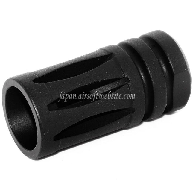 Airsoft Website 45mm バードケージ M4 M16 マズルブレーキ フラッシュハイダー -14mm CCW 反時計回り ネジ式バレル ライフル用 ブラック