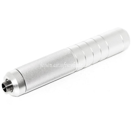 AIRSOFT WEBSITE 146mm 5.75インチ ノイズダンピングボウル サプレッサー サイレンサー（+/-14mm 時計回り/反時計回りネジ付きバレル）