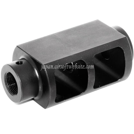 Airsoft Website 76mm M700 タクティカルボルトアクションスナイパーマズルブレーキフラッシュハイダー -14mm逆ネジバレルライフル対応 ブラック