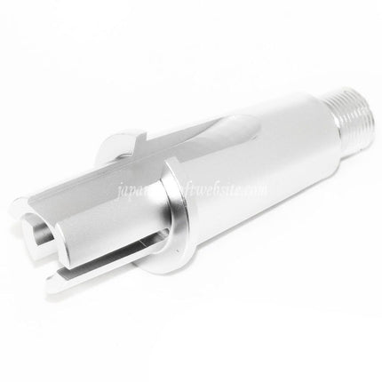 Airsoft Website 2.75インチ/3.35インチ 71mm/85mm アルミショートアウターバレル 連結チューブ -14mm CCW 反時計回りネジ AEGライフル