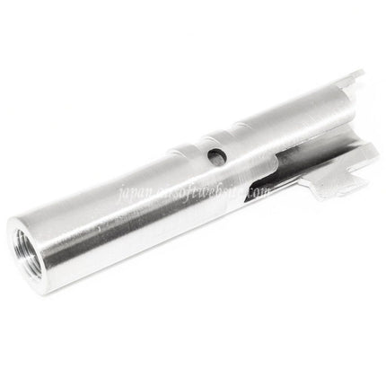 Airsoft Website 85mm/89mmアウターバレル -12mm逆回転（反時計回り） ARMY ARMAMENT R45 Detonics .45シリーズGBBピストル対応 シルバー